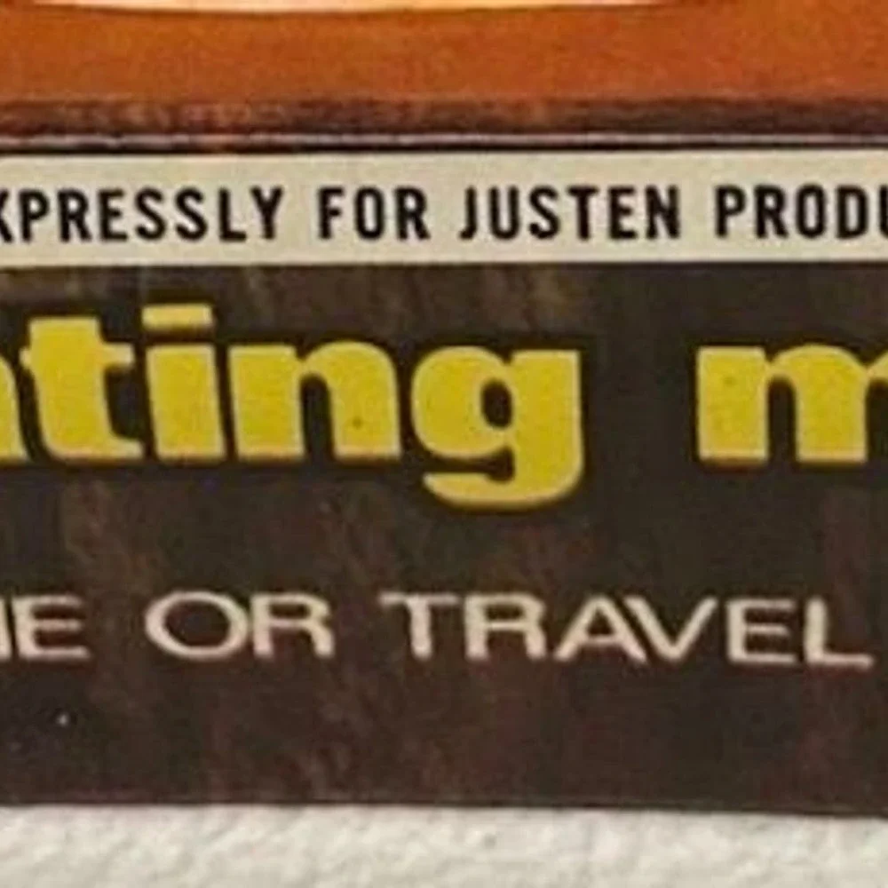 Vintage Justen Products Illuminating Magnifier In Original Box Made In Hong Kong